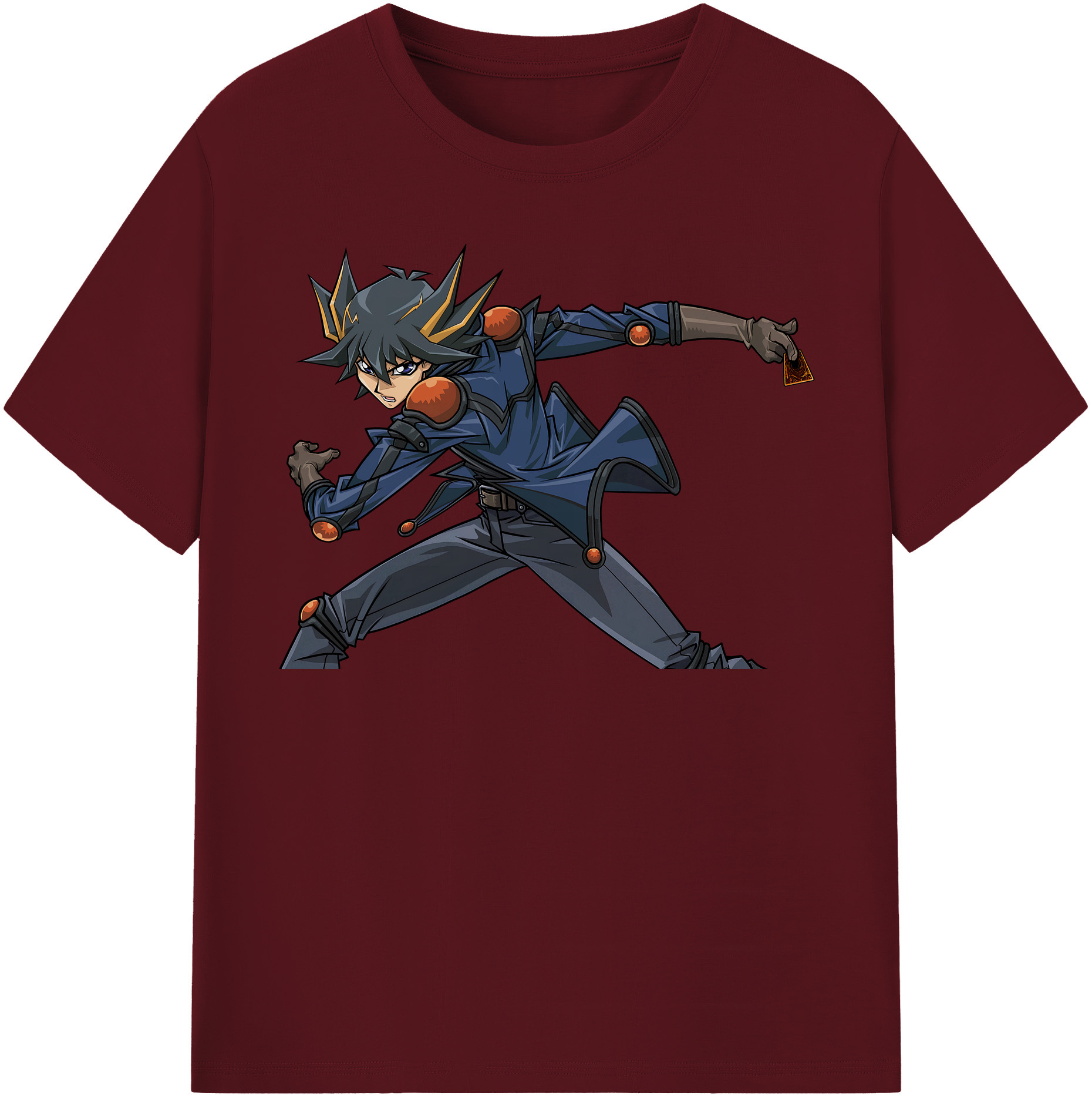 （画像用） 遊☆戯☆王 Yu-Gi-Oh! 綿100％半袖Tシャツ（フロントプリント）